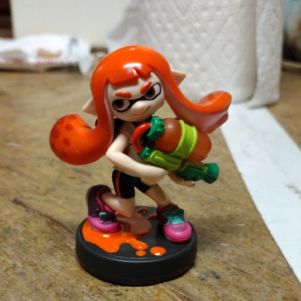 Splatoon Inkling Girl Amiibo